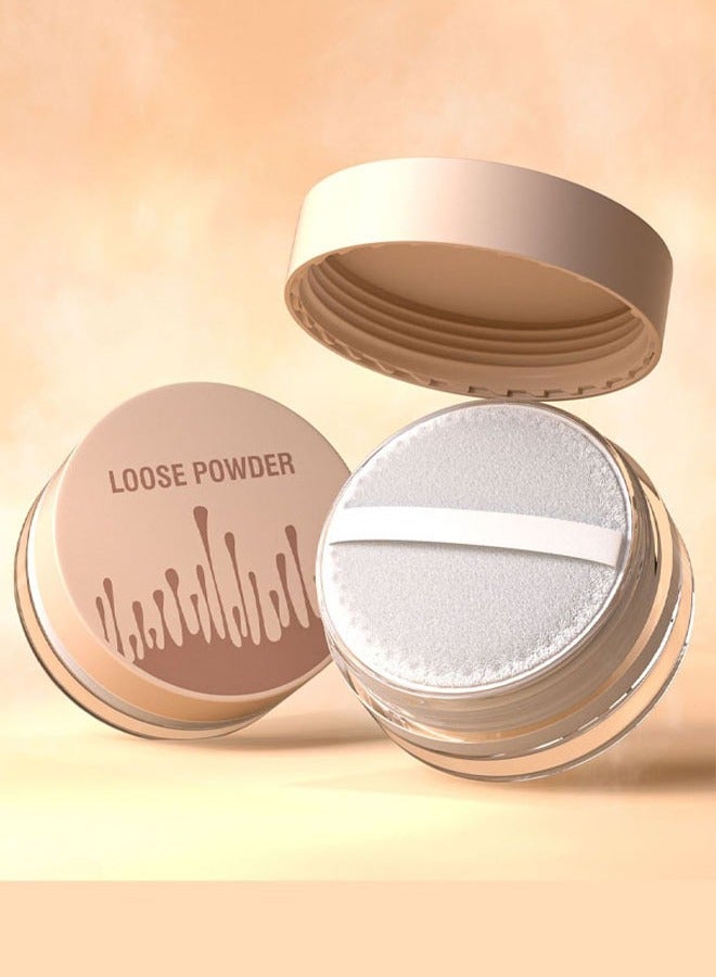HelloKiss Long-Lasting Oil Control Micro-Fine Setting Powder - Invisible Finish & Pore Blurring for All Skin Types | Makeup Setting & Baking - Image 1